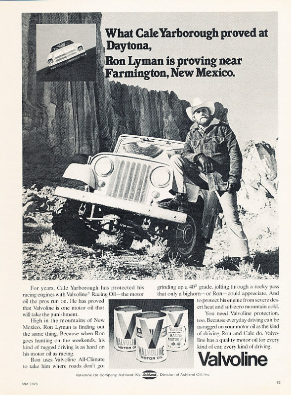 1975 Jeep Valvoline CJ5