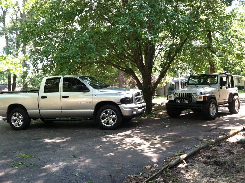 My Jeep and My Truck